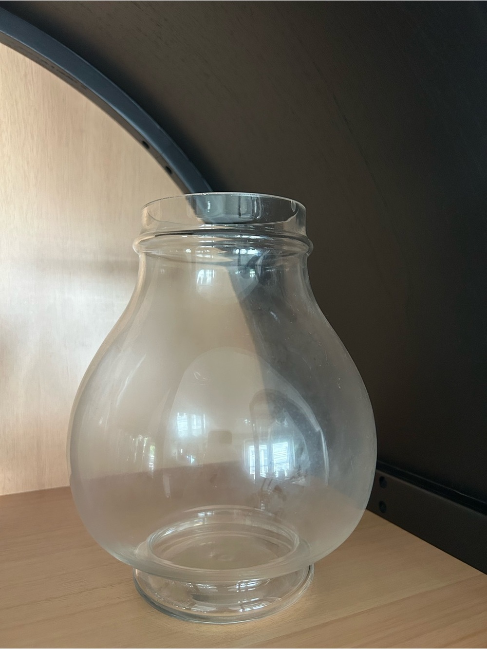 Clear Glass Bulb Vase - Home Accents